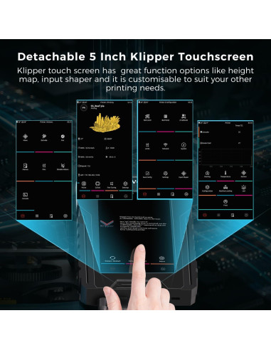 Impresora 3D Sovol SV07 Plus 300x300x350mm Klipper