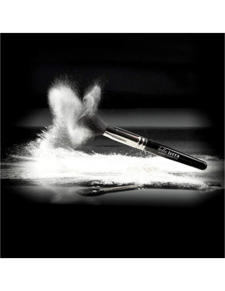 Juego de Pinceles de Maquillaje Bellaterra 10 Piezas Sintéticas