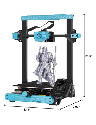 Impresora 3D Sovol SV07 Plus 300x300x350mm Klipper