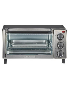 Horno Tostador BLACK+DECKER TO1756SB 4 Rebanadas Acero Inoxidable