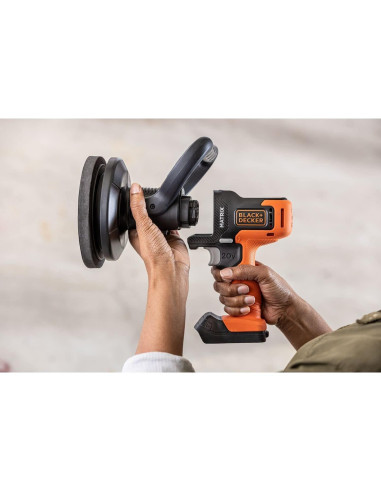 Kit de Pulido BLACK+DECKER MATRIX 20V, 3500 RPM, Naranja