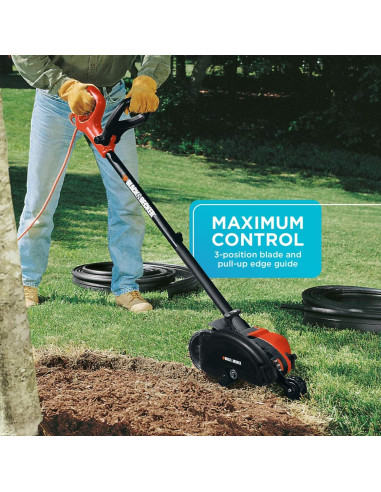 Bordeadora y Zanjadora Eléctrica BLACK+DECKER LE760 12 Amp