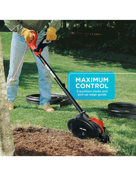 Bordeadora y Zanjadora Eléctrica BLACK+DECKER LE760 12 Amp