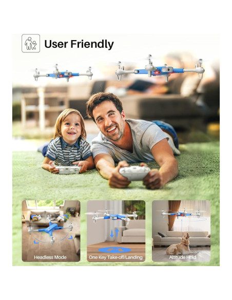 Drone SYMA EX800W con cámara 1080P y 2 baterías