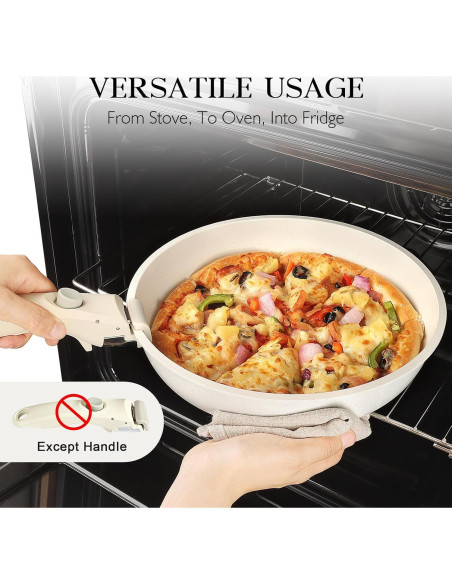 Conjunto de Ollas y Sartenes GiPP 5 Piezas Antiadherente