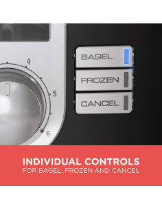 Tostadora 2 Rebanadas BLACK+DECKER T2569B 850W Ranuras Anchas 2