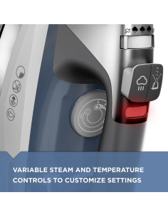 Plancha de Vapor BLACK+DECKER Allure 30% Más Vapor Acero Inox 2