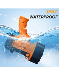 Linterna Recargable YIERBLUE 1000000 Lúmenes IP67 10000mAh 2