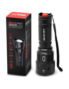 Linterna LED GearLight S1200 - 1200 Lúmenes, Resistente al Agua