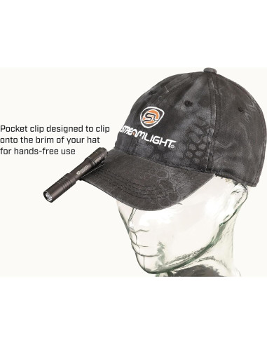 Linterna Streamlight MicroStream 250 Lúmenes Recargable USB Negra