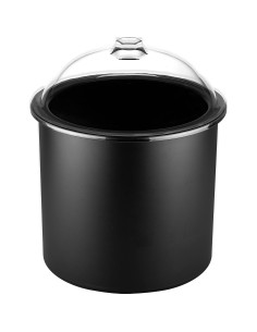 Crock Aislado para Helado Carlisle 3 Galones Negro 2