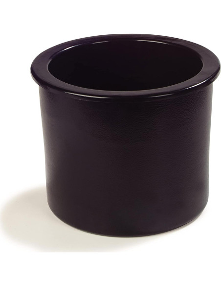 Crock Aislado para Helado Carlisle 3 Galones Negro