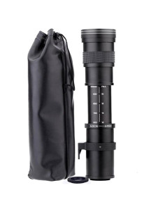 Lente Telefoto JINTU 420-800mm f/8.3-16 para Sony E