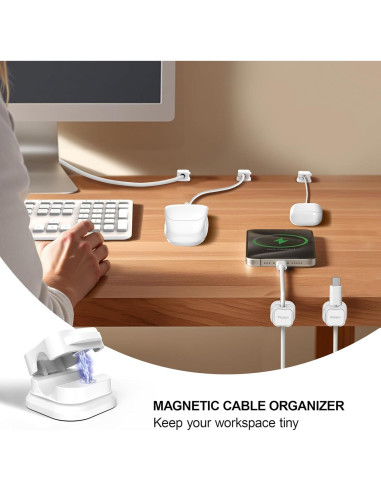 Organizador de Cables Magnético Picozon Pack de 6