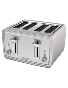 Tostadora 4 Rebanadas BLACK+DECKER Acero Inoxidable TR4900SSD