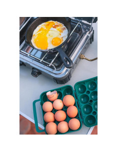 Contenedor de Huevos Stansport Verde para 12 Huevos 2