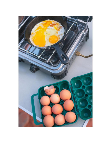 Contenedor de Huevos Stansport Verde para 12 Huevos