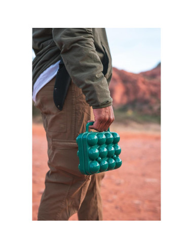 Contenedor de Huevos Stansport Verde para 12 Huevos