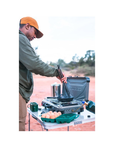 Contenedor de Huevos Stansport Verde para 12 Huevos