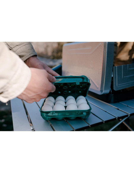 Contenedor de Huevos Stansport Verde para 12 Huevos