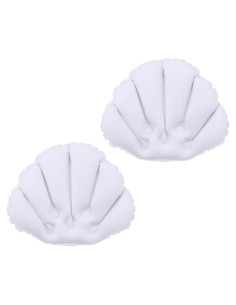 Paquete de 2 Almohadas de Baño Inflables M METERXITY - Soporte para Cuello