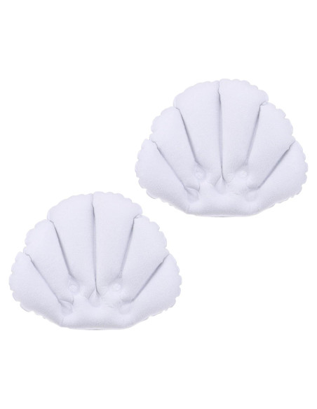 Paquete de 2 Almohadas de Baño Inflables M METERXITY - Soporte para Cuello