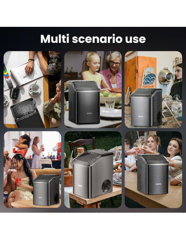 Máquina de Hielo Nugget Inoviva K2.0 18.14 kg/día Autolimpieza