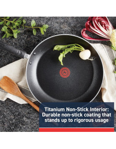 Sartén Antiadherente Tefal Experience 20 cm Inducción Negro 2