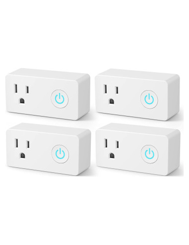 Enchufe Inteligente BN-LINK WiFi 4 Unidades Control por Voz