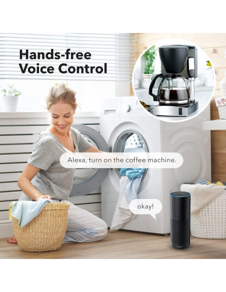 Enchufe Inteligente BN-LINK WiFi 4 Unidades Control por Voz