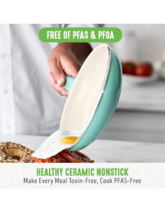 Juego de Utensilios de Cocina GreenLife 23 Piezas Cerámica 2