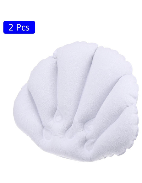 Paquete de 2 Almohadas de Baño Inflables M METERXITY - Soporte para Cuello