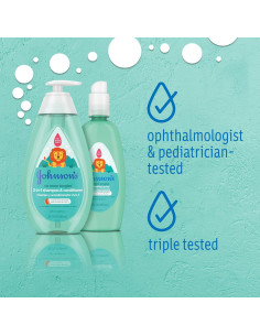 Spray Desenredante Johnson's No More Tangles 295 ml Hipoalergénico 2