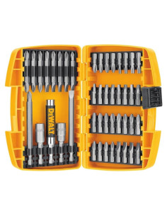 Juego de Puntas de Destornillador DEWALT 45 Piezas con Estuche