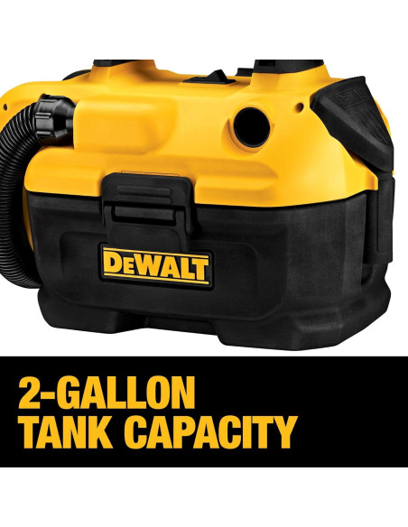 Aspiradora Inalámbrica Húmeda-Seca DEWALT DCV580H 7.57L