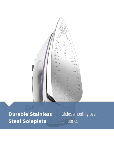 Plancha de Vapor BLACK+DECKER IR1350S 1.36 kg Suela Acero Inoxidable