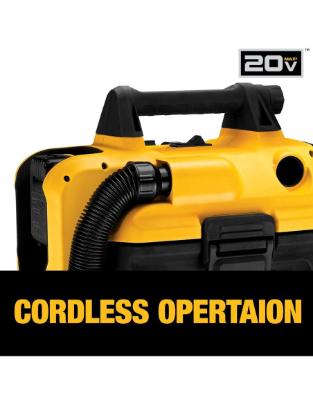 Aspiradora Inalámbrica Húmeda-Seca DEWALT DCV580H 7.57L