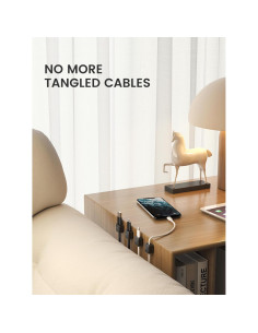 Organizador de Cables Magnético Canisflax Paquete de 6 Clips 2