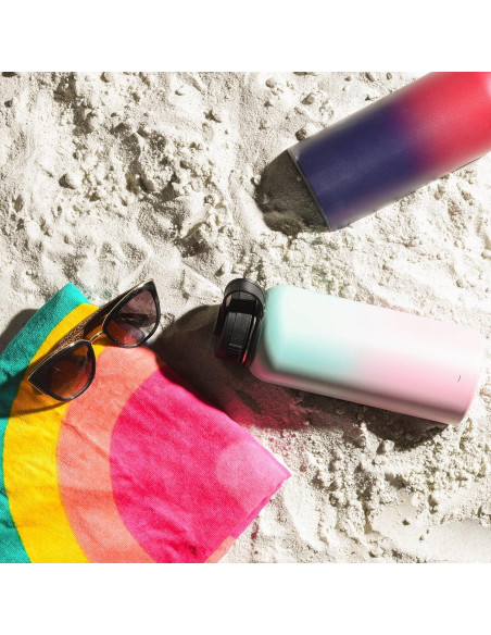 Botella de Agua Aislada Brewberry 600ml Orquídea Púrpura