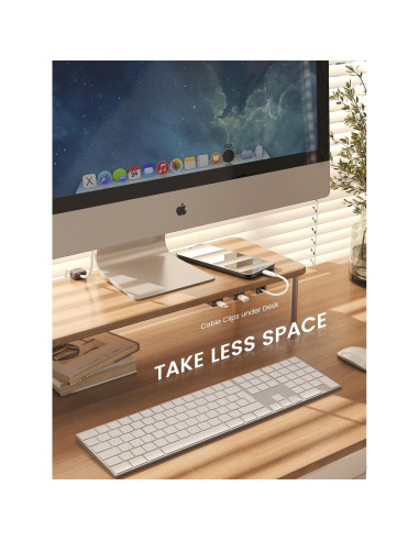 Organizador de Cables Magnético Canisflax Paquete de 6 Clips