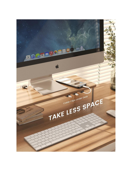 Organizador de Cables Magnético Canisflax Paquete de 6 Clips