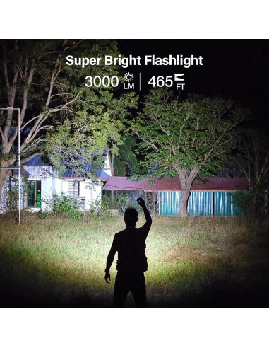 Linterna LED Sofirn SC29 Recargable 3000 Lúmenes IP68