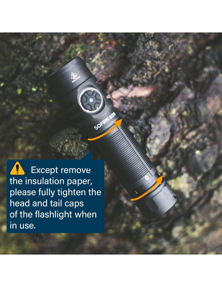 Linterna LED Sofirn SC29 Recargable 3000 Lúmenes IP68 Linterna LED Sofirn SC29 Recargable 3000 Lúmenes IP68