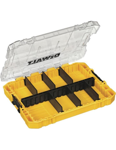 Caja de herramientas DEWALT Tough Case mediana 8 compartimentos