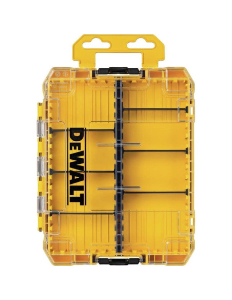 Caja de herramientas DEWALT Tough Case mediana 8 compartimentos Caja de herramientas DEWALT Tough Case mediana 8 compartimentos