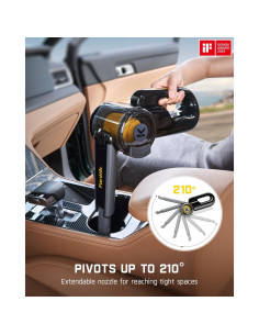 Aspiradora de Coche Inalámbrica Fanttik Fold V10 Apex 17000Pa 2