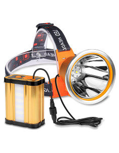 Linterna Frontal LED Recargable Amigos de la Caza 886