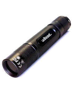 Linterna UV Negra uvBeast V3 365nm MINI - Alta Potencia