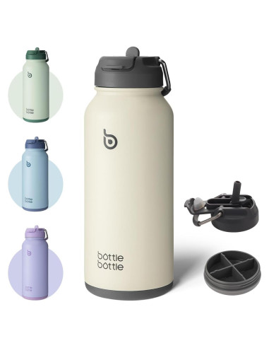 Botella de Agua Aislada 0.91L Acero Inoxidable BOTELLA BOTELLA