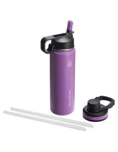 Botella ThermoFlask 710 ml con tapa de chug y popote